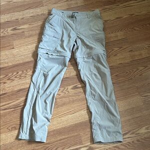 REI Relaxed Cargo Pants with Zip off Shorts